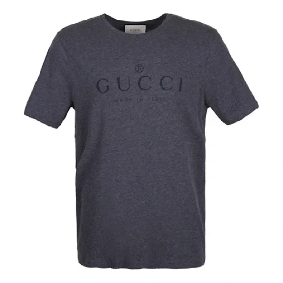 GUCCI Grey Mens T-Shirt Size Smalll - Picture 2 of 5